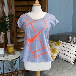 Nike Court Orange and Grey Tee!